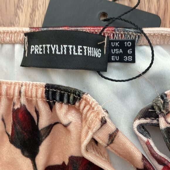 Pretty Little Thing Velvet Cardigan Mini - Picture 3 of 3